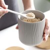 MAGICVOGEL Ceramic Spice Container Salt Pepper Spice Container Sugar Bowl