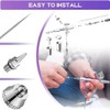 Tuperoymse Airbrush Cleaning Kit Airbrush Nozzle Cap Kit and Airbrush