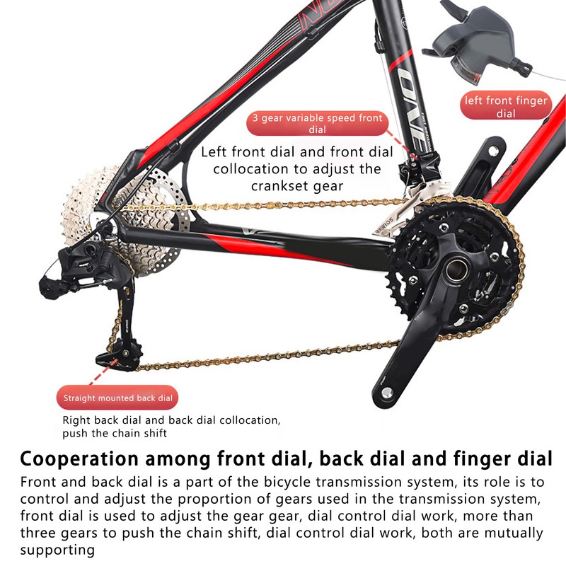 LeBycle 6/7/8 Speed Bike Front Derailleur Rustproof Bicycle Front Derailleur
