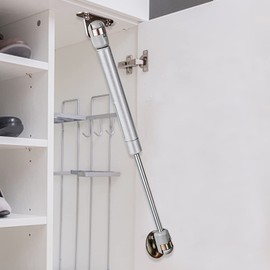 GothicBride 4 Pcs Gas Strut 100N Soft Close Hydraulic Hinge, Gas Struts Heavy Duty for Kitchen Cupboard Wardrobe Cabinet Door(4, 100N)