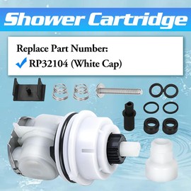 RP32104 Shower Cartridge Compatible with Delta Monitor 1700 Series (1998-2005) Showers, for Delta Monitor Shower Cartridge, for Delta Shower Faucet Cartridge Assembly / RP32104 Tub Valve