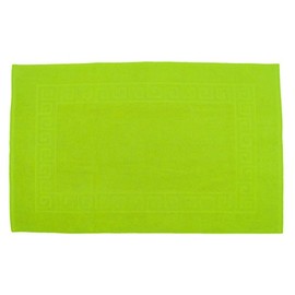 Julie Julsen Bath Mat 60 x 100 cm Premium Quality 900 gm2 in Modern Colours and 4 Sizes Cotton Bath Mat Bath Mat Shower Mat Design Spiral Apple Green