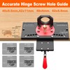 M-T Concealed Hinge Jig, 35mm Metal Cabinet door Hinge Hole
