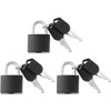 Small Mini Durable Padlock Luggage ABS Covered Solid Brass Body