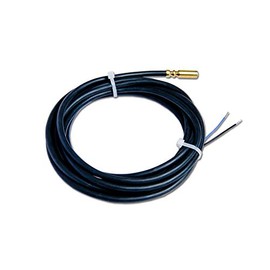 PT1000 Temperature Sensor, Immersion Sensor, Cable Sensor, Storage Sensor, 2.0 m PVC Cable