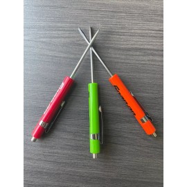 Snap-On Mini Pocket Screwdriver, Multi-Color 3 Pack  W/Clip & Magnet NEW