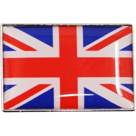 Union Jack Metal Pin Badge Lapel British English Scottish Welsh Flag Bundle 1, 5, 10, 25 pieces (1)