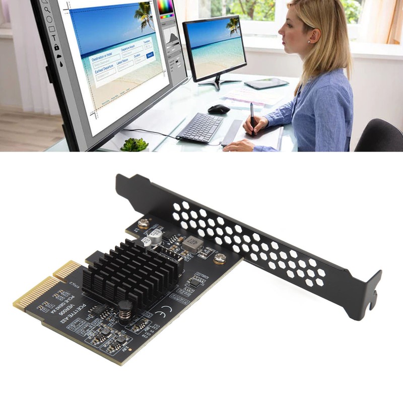 USB 3.2 Gen 2 Expansion Card Type C 20Gbps ASM3242