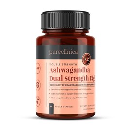 Double Strength ZenVedha® Ashwagandha 12,000mg x 90 Vegan Capsules – 5% Withanolides – with Vitamin B6 for Stress Relief, Energy & Focus- 3 Month Supply