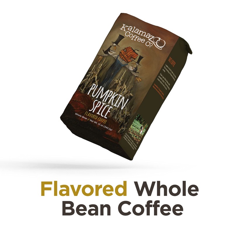 KALAMAZOO COFFEE COMPANY Pumpkin Spice Whole Bean Coffee - Seasonal