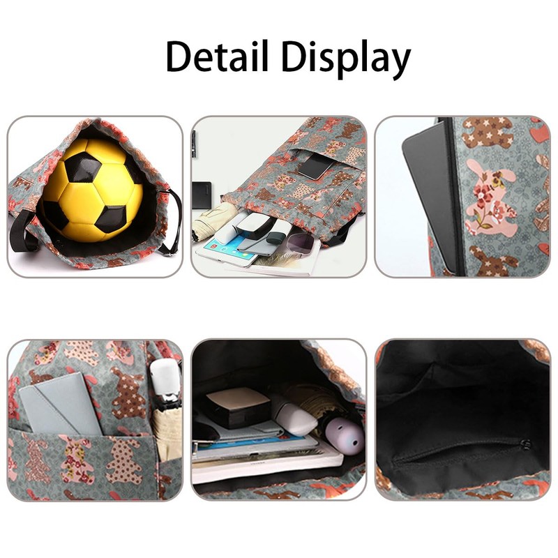 FAVORTALK Waterproof Drawstring Bag Large Gym Bags Drawstring Waterproof Lightweight