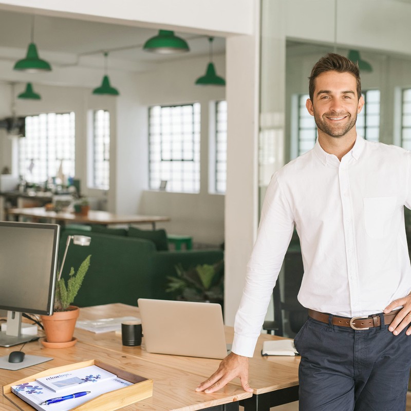Relaxdays 10014055 Design Letter Tray 33 x 25 CM Bamboo