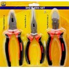 3PC HEAVY DUTY 150mm COMBINATION LONG NOSE SIDE CUTTER CUTTING