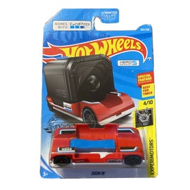 Hot Wheels 2019 HW Zoom in EXPERIMOTORS DIE-CAST Vehicle 103/250-4/10 Works with GoPro
