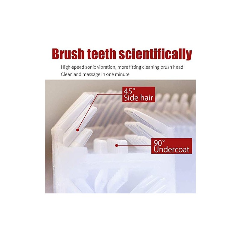 Maybuy Cepillo de dientes ultrasónico automático, cepillos de dientes ultrasónicos