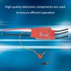 Dilwe Red Brick 200A ESC, Brushless ESC 5V/5A BEC Electronic