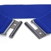 Cinturón elástico ancho y elástico para mujer, hebilla simple clásica