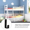 1 Set Rubberized Ladder Hook Bunk Bed Ladder Accessory Bunk