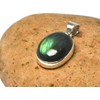 925 Sterling Silver Oval Fiery Labradorite Stone Labradorite Pendant, Stone,