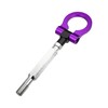 A ABSOPRO Front Bumper Trailer Ring Eye Drag Hook Purple
