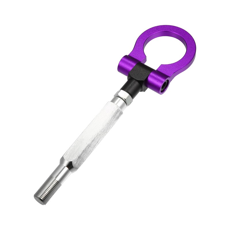 A ABSOPRO Front Bumper Trailer Ring Eye Drag Hook Purple