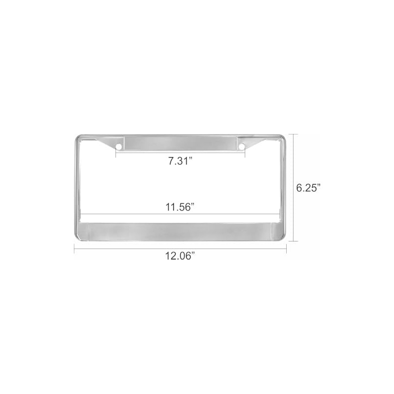 Silent Service Vietnam Veteran 3-Ribbon Stack License Plate Frame