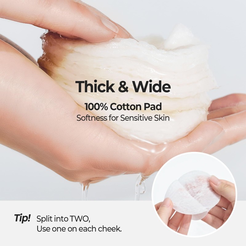 SKINFOOD Carrot Carotene Calming Water Toner Pads, Korean Skin Care