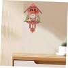 Levemolo Wall Hanging Cuckoo Clock Modern Silent for Home Office
