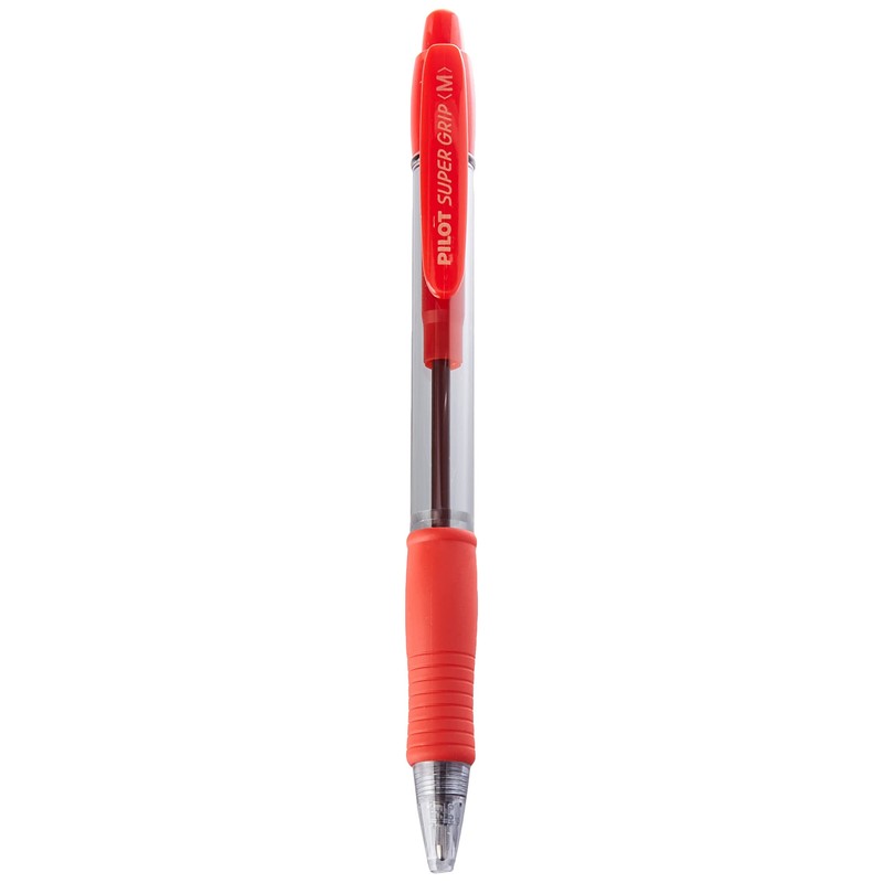 PILOT Spain Super Grip Retractable Ballpoint Pen with Oil Based