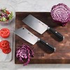 Cangshan L Series 2-Piece Cleaver Set, Forged German Steel (Black)