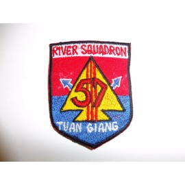 b7260 US Navy Vietnam River Division 57 Patrol Boat PBR Brown Water IR27E