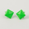 100 PCS Metal Square Rivets with Spikes - Punk Rivet