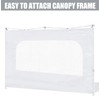 SCOCANOPY Sidewall for 12x12 Canopy Frame with Mesh Window and