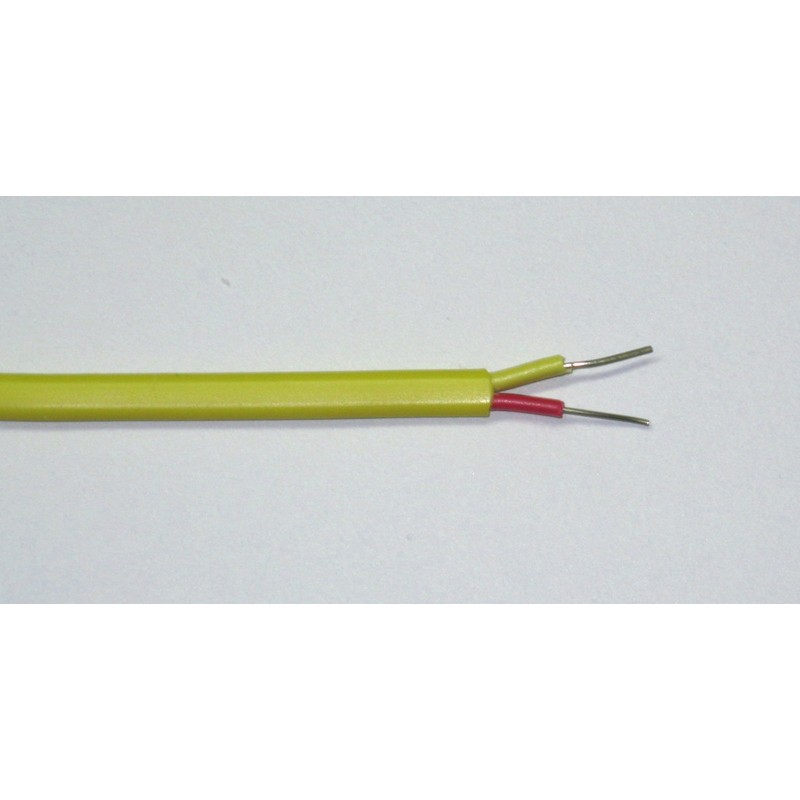K-Type Thermocouple Wire AWG 24 Solid w. PVC Insulation -