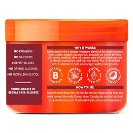 Cantu Cantu Coconut Curling Cream with Shea Butter for Natural Hair, 12 oz, Packaging may vary