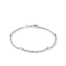 Amor 2016476 Women's Bracelet 925 Sterling Silver 19 cm in Jewellery Gift Box, Sterling Silver, No Gemstone