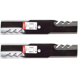 2PK USA Toothed Mulching Blade for Exmark 32” Metro MGS481GKA322P0