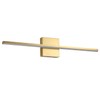 fengkiop Modern Bathroom Vanity Light 24 Inch, 18W Brushed Brass