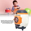 Piggy Bank Rocket Look Lighting Effect Large Capacity Password Money