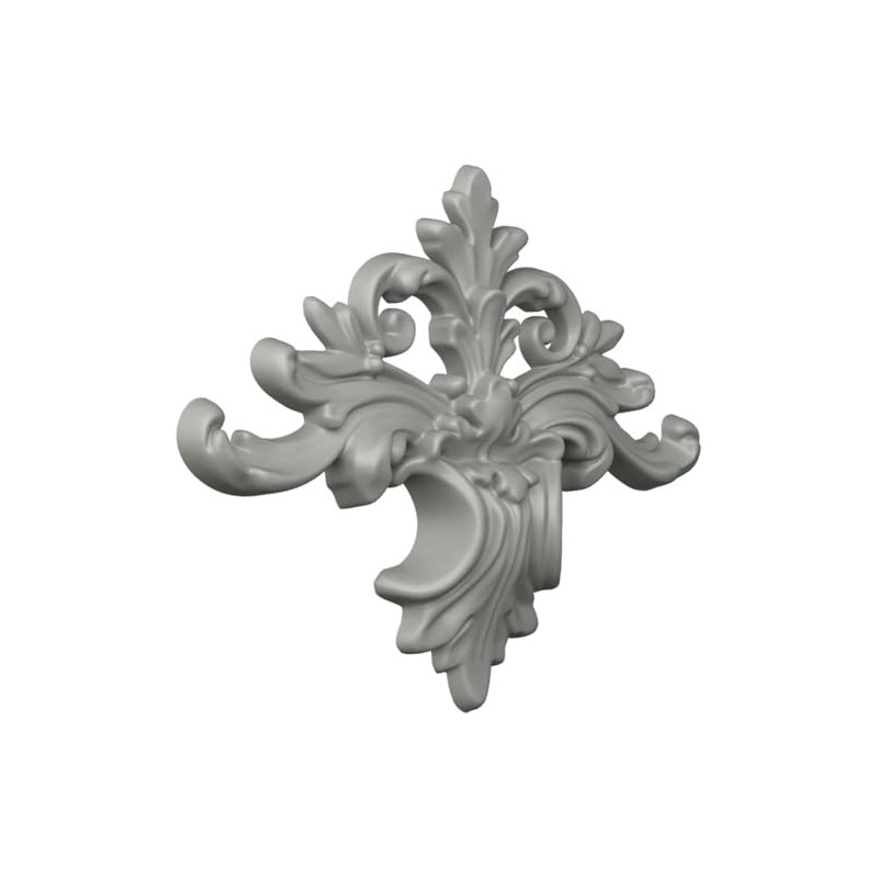 Ekena Millwork 9 1/2"W x 7 1/4"H x 1"P Amelia