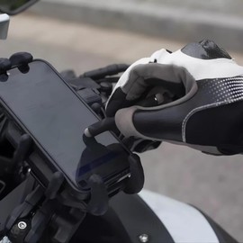 Magnetic Stylus, Suitable for Use with Motorcycle Gloves, Magnetically Attached to Fuel Tank, Comes with a Magnetic Tightening Sheet to Stick on Any Flat