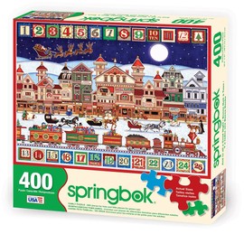 Springbok's 400 Piece Family Jigsaw Puzzle and to All A Good Night - Made in USA