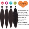 Ai Yuchen Brown Braiding Hair Pre Stretched Color 4 Boho