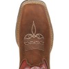Durango womens Lady Rebel Work Western Boot, Briar Brown and