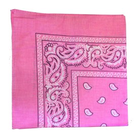 burlapfabric.com Paisley Bandanas 12 Pack 22"x22" 100% Cotton