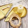 Elegant Gold Tray for Entryway Accessories & Car Keys Teardrop