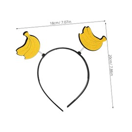 BIUDECO Whimsical Watermelon Headbands 6 Pack Holiday Hair Accessories for Girls Funny Fruit Cartoon Hairpins for Adults Kids