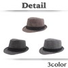 White Fang CZ202 Men's Hat, Herringbone, Travel, Soft Hat, Stylish,