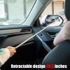 BESTAUTO 2 X Window Squeegee Windshields Long Handle Cleaning Tool