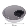 LouMaxx Cable Grommets Set of 2 Metal Cable Pass with